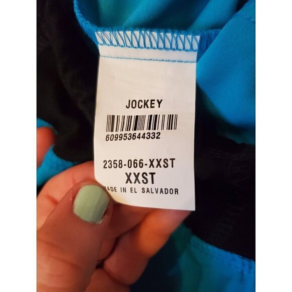 Jockey Scrub‎ Pants Women's Size XXS TALL Turquoise Elastic Waist Pocket NWT - Picture 5 of 8